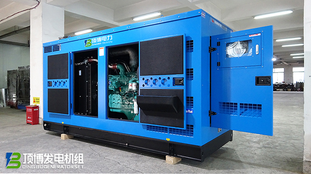 頂博靜音箱式柴油發(fā)電機，科技靜音，智慧供電，高校安靜穩(wěn)定可靠電力的優(yōu)選方案